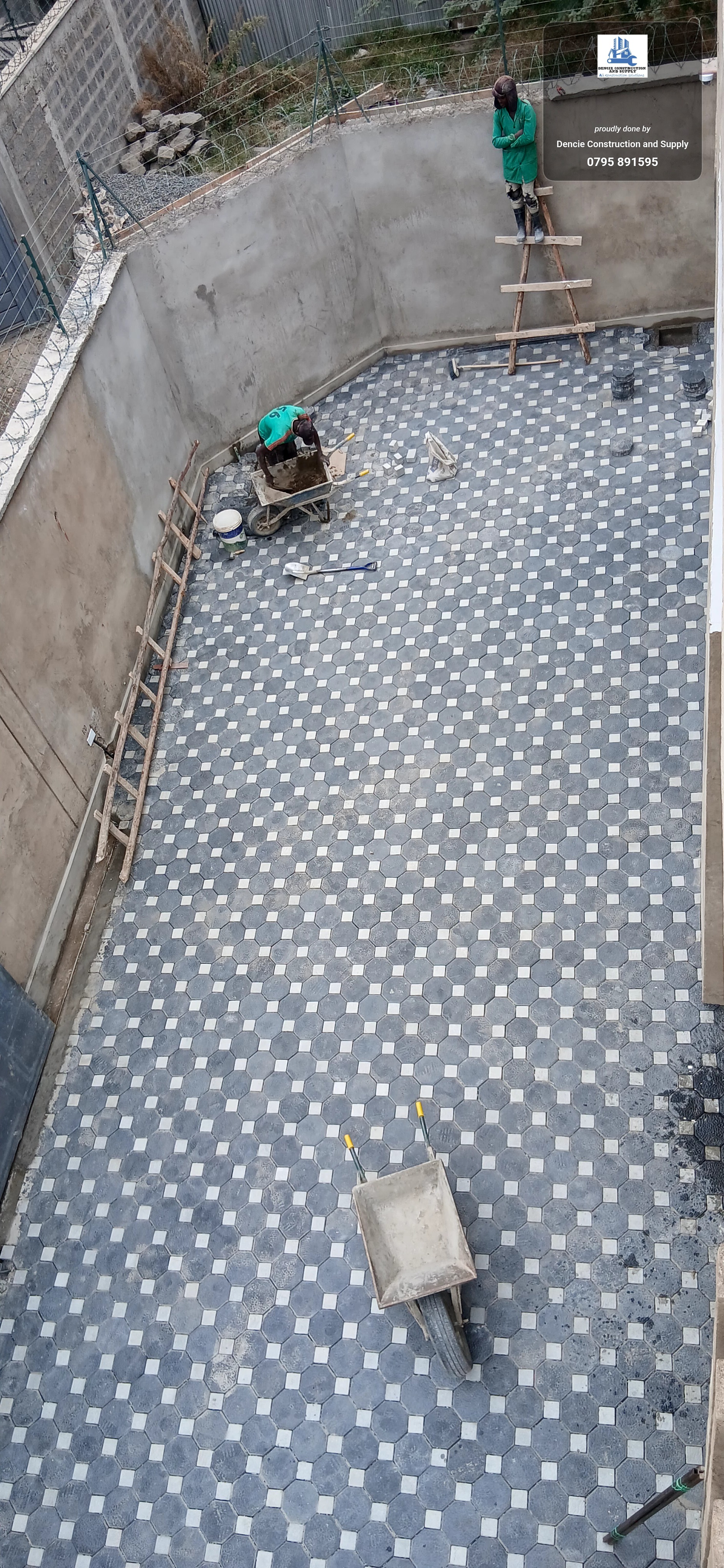 Cabro project and landscaping